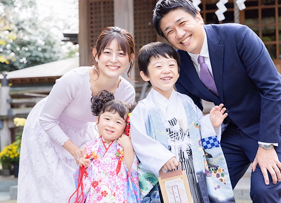 成人式・入学式・卒業式・七五三の着付けも